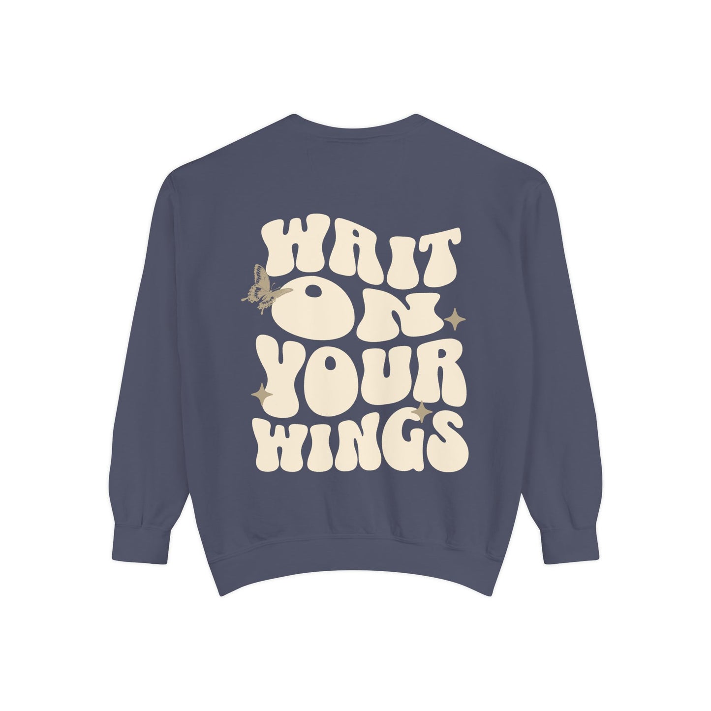 Wait on your Wings Retro Crewneck