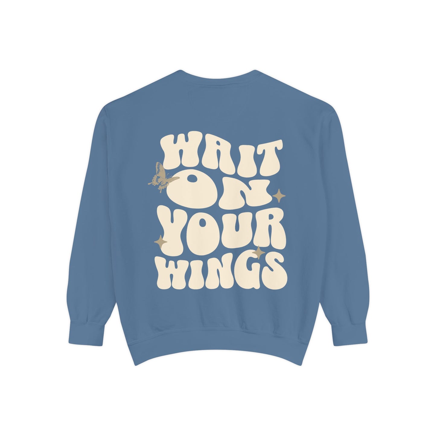 Wait on your Wings Retro Crewneck