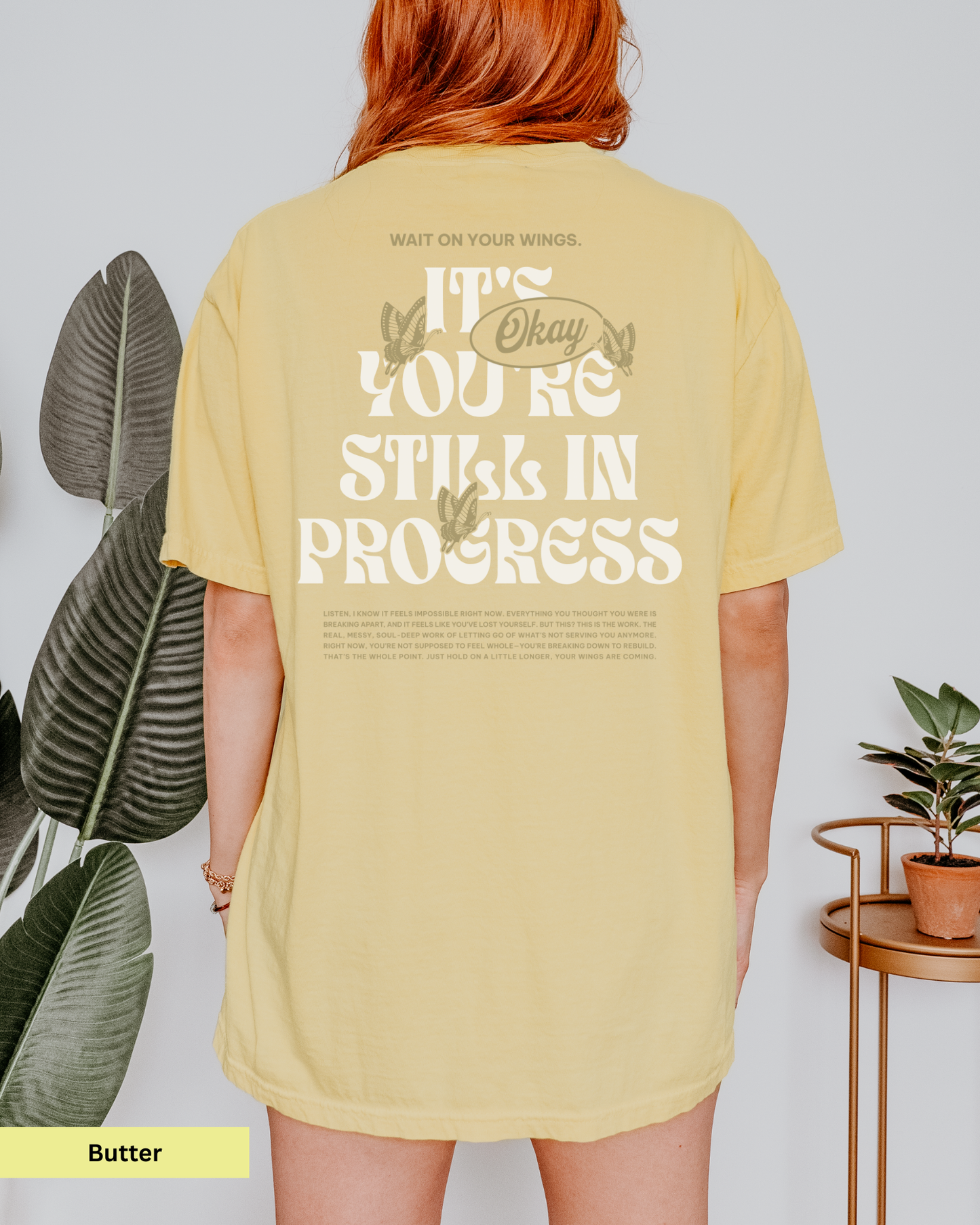 Still In Progress T-Shirt - WOYW OG Collection