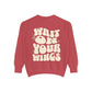 Wait on your Wings Retro Crewneck