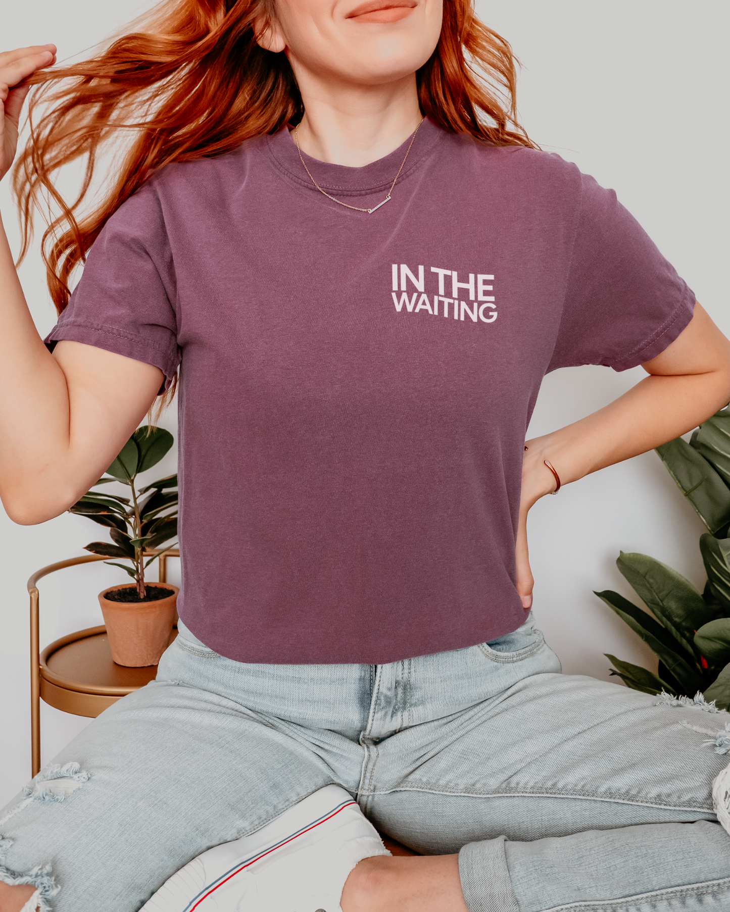 In The Waiting T-shirt: Ecclesiastes 3:1-8