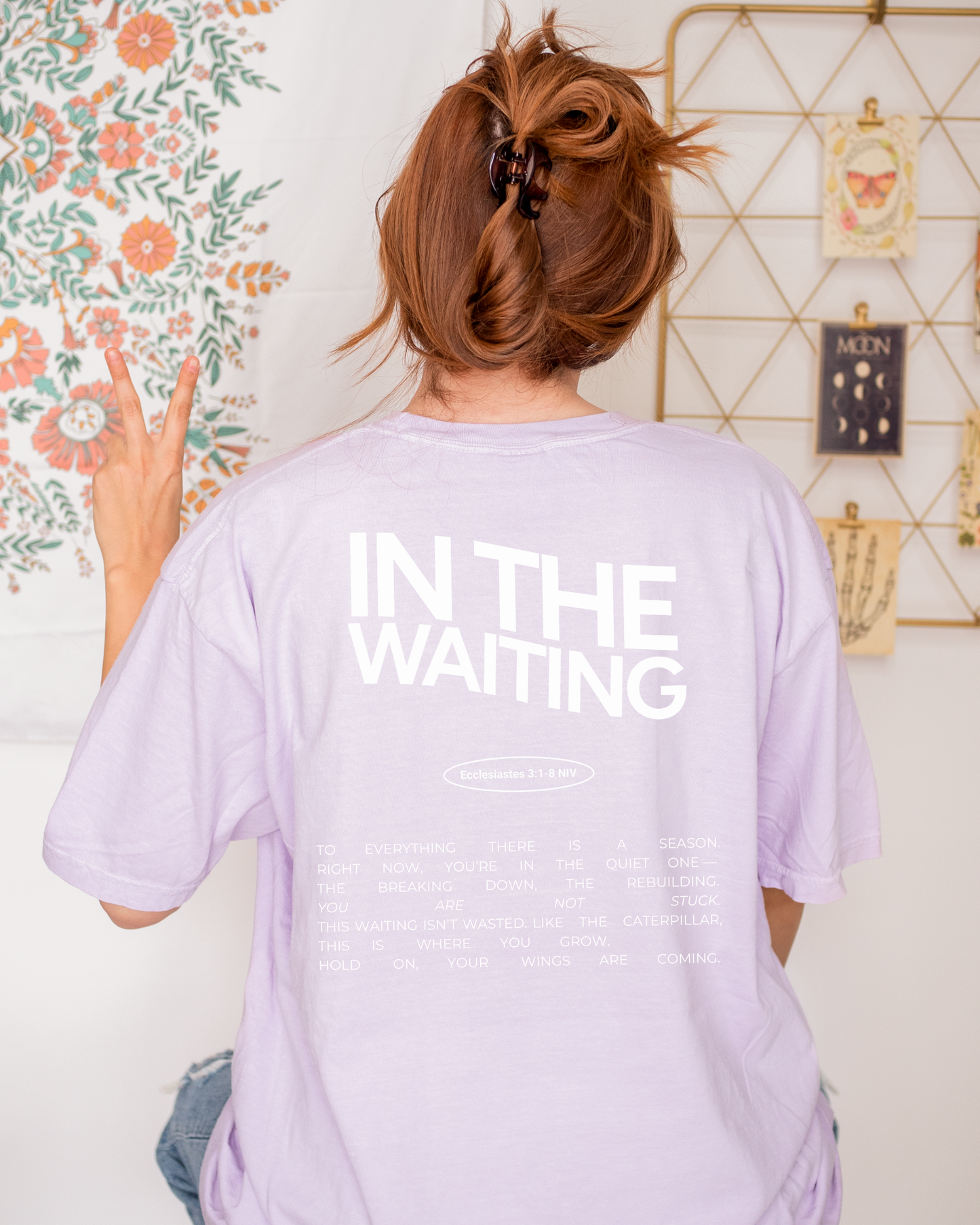 In The Waiting T-shirt: Ecclesiastes 3:1-8